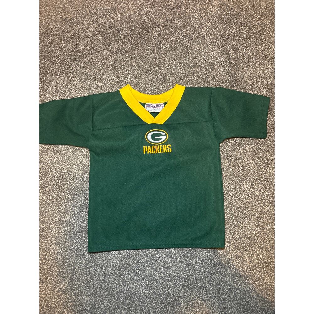 vintage Brandon Sportswear Green Bay Packers infant or toddler jersey 4t